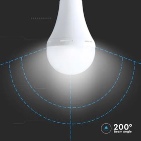 LED Lampadina con modalità di emergenza A90 E27/15W/230V 4000K