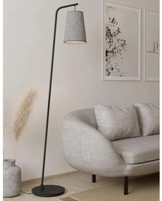 Eglo 43987 - Lampada con piedistallo ALSAGER 1xE27/40W/230V grigio