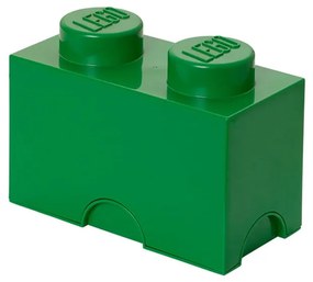 Scatola doppia di stoccaggio verde - LEGO®