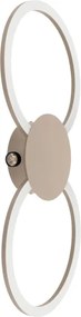 Eglo 902127 - Applique da parete LED VENTICELLO LED/20W/230V + LED/0,91W beige