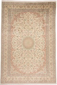 Cashmere Silk Tappeto 310x210 (Indian) Annodato A Mano