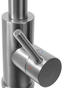 REA-B9146 - Miscelatore per lavello con doccetta estraibile FRESH 39,5 cm nichel