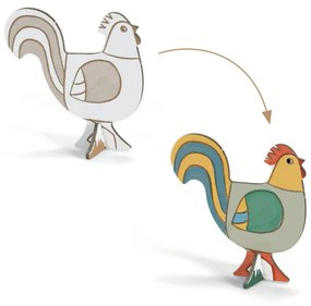 Colora, assembla e gioca – Fattoria