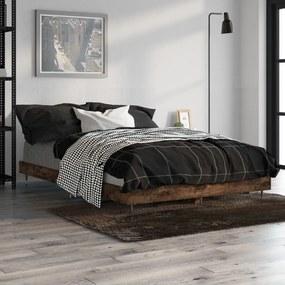 Giroletto Senza Materasso Rovere Fumo 120x190 Cm İn Truciolato /