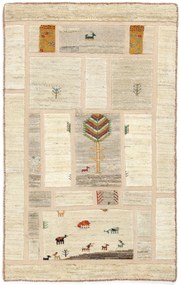Gabbeh Tappeto 80 x 130 (Iran) Annodato A Mano