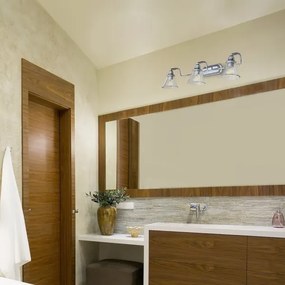 Rabalux 3209 - Faretto da bagno ANTOINE 3xE14/40W/230V IP44