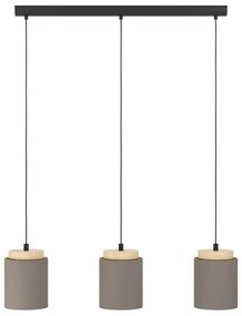 Eglo 99446 - Lampadario a sospensione con filo ALBARIZA 3xE27/40W/230V