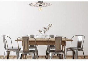 Lampadario a plafone FALCO 1xE27/60W/230V diametro 40 cm beige