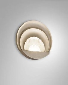 Sunrise applique oro opaco a led 3000k - 29w - 3240 lm dimmerabile ...