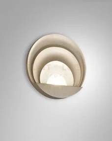 Sunrise applique oro opaco a led 3000k - 29w - 3240 lm dimmerabile ...