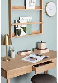 Scrivania in rovere 57x120 cm Tripple - Hübsch