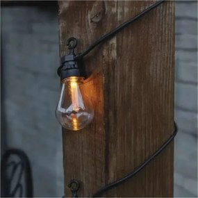 Catena decorativa solare a LED 10xLED/0,6W/1,2V 4,5m IP44 800 mAh