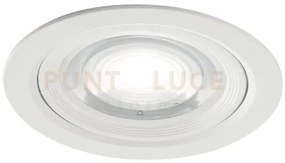 Incasso led mizar orientabile bianco 15w 1000lm 4000k 14,5x5,5cm