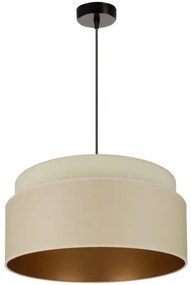 Brilagi - Lampadario OREGON VEGE 1xE27/15W/230V Ø 45 cm beige