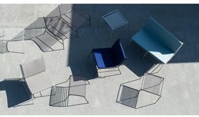 Sedia da giardino in metallo bianco String - Hübsch