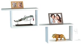 Mensola da parete SELENE 45x101,4 cm bianca