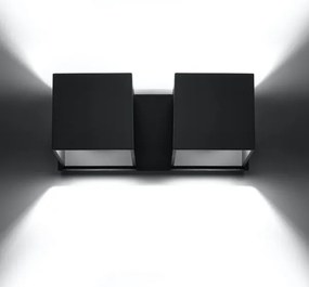 Sollux SL.0657 - Applique QUAD 2xG9/40W/230V nero