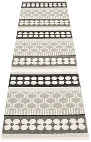 Passatoia da interno/esterno grigia/color crema 70x270 cm Asta Warm Grey – Pappelina