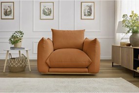 Poltrona arancione Ernest – Bobochic Paris