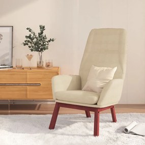 Sedia Relax Crema İn Tessuto /