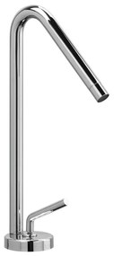 Rubinetto per lavabo getto laminare cristallino Verbano cromato lucido H 39.5 cm