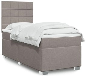 Giroletto A Molle Con Materasso Tortora 90x200 Cm İntessuto /