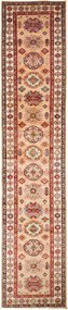 Kazak Tappeto 90 x 400 Beige (Pakistan) Annodato A Mano