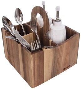 Supporto in legno per utensili da cucina Wooden - Orion