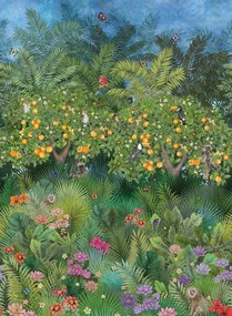 Matthew Williamson Carta da parati panoramica Orange Grove - Multi