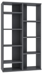 Libreria antracite 72x124 cm Keota - Kalune Design