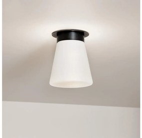 Kichler KL-ALBERS-F-T-BK - Plafoniera ALBERS 1x E27/40W/230V Ø 21,6 cm, nero