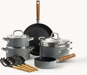 Batteria di pentole con rivestimento antiaderente Mayflower Pro, set da 13