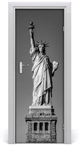 Adesivo per porta statua della Libert? 75x205 cm