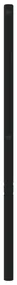 Testiera in metallo nero 180 cm