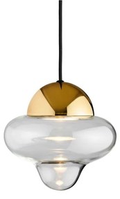 Design by Us - Nutty XL Lampada A Sospensione Trasparente/Oro Design By Us