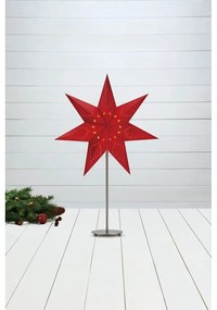 Decorazione luminosa natalizia rossa Saturnus - Markslöjd