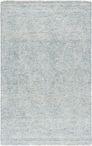 Tappeto in lana a pelo basso tuftato a mano Alaska