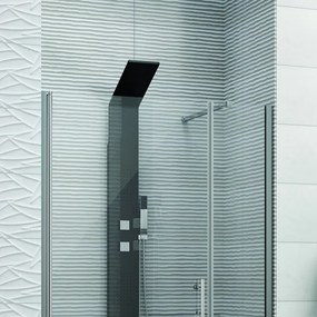 Porta doccia nicchia 170cm battente e fisso | KS5000 - KAMALU