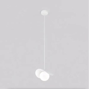 Lampada a sospensione a cavo RITUAL 1xG9/8W/230V bianca
