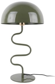 Lampada da tavolo verde (altezza 54 cm) Twist - Leitmotiv
