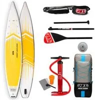 SUP Tavola Stand Up Paddle Gonfiabile 380x76x15 cm con Pagaia Zaino e Accessori Jbay.Zone Comet TJ