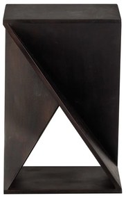 Tavolino in acacia massiccia 41x41 cm Ikem – WOOOD