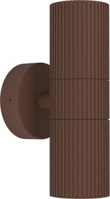 Eglo 902041 - Applique da esterno TOMELLOSO 2xGU10/28W/230V IP44 marrone