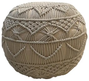 ZAHIRA - pouf in cotone