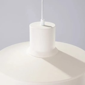 Sollux SL.1704 - Lampadario a sospensione con filo BILO 1xE27/15W/230V diametro 35 cm color crema