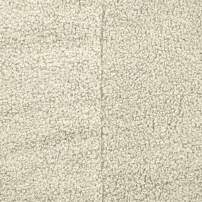 Puof a sacco color crema con rivestimento in bouclé Sofa Snug – SLOWDOWN