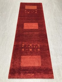 Gashguli Tappeto 270 x 90 Rosso (Iran) Annodato A Mano