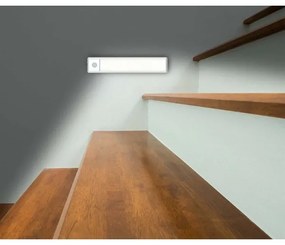 Nedis LCRM01WT - Illuminazione per armadi a LED ricaricabile con sensore LED/1W/1100 mAh 3000K