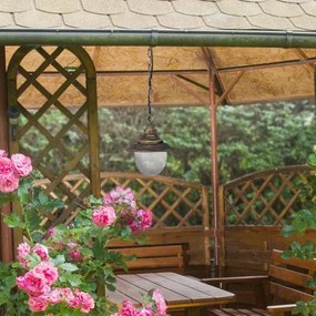 Rabalux 8678 - Lampadario da esterno BARCELONA 1xE27/60W/230V