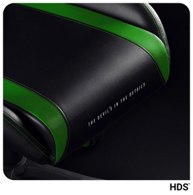 Sedia da gaming Diablo X-Horn 2.0 Normal Size: nero-verde